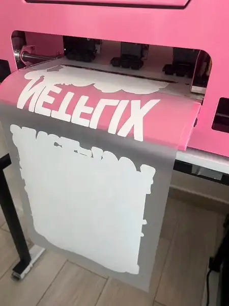 Haolic A3 XP-1 Pro Pink DTF Printer | 13" Roll to Roll Heat Transfer for DIY & Startup Print Shops