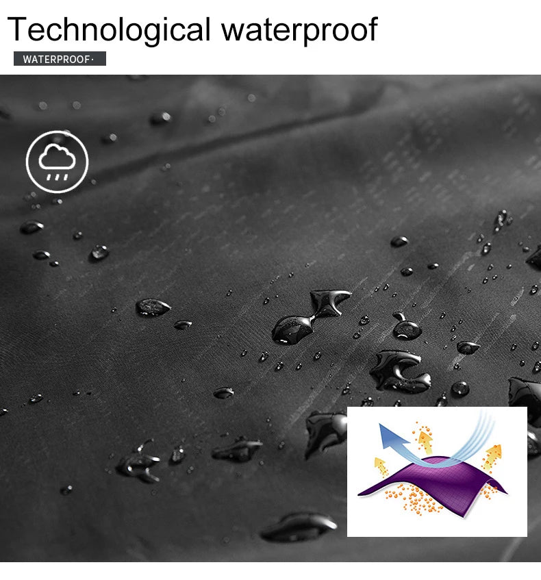 JNLN-Vestes de randonnée imperméables unisexes, coupe-vent de protection solaire, manteau de pluie extérieur, vêtements portables, camping et escalade, hommes et femmes