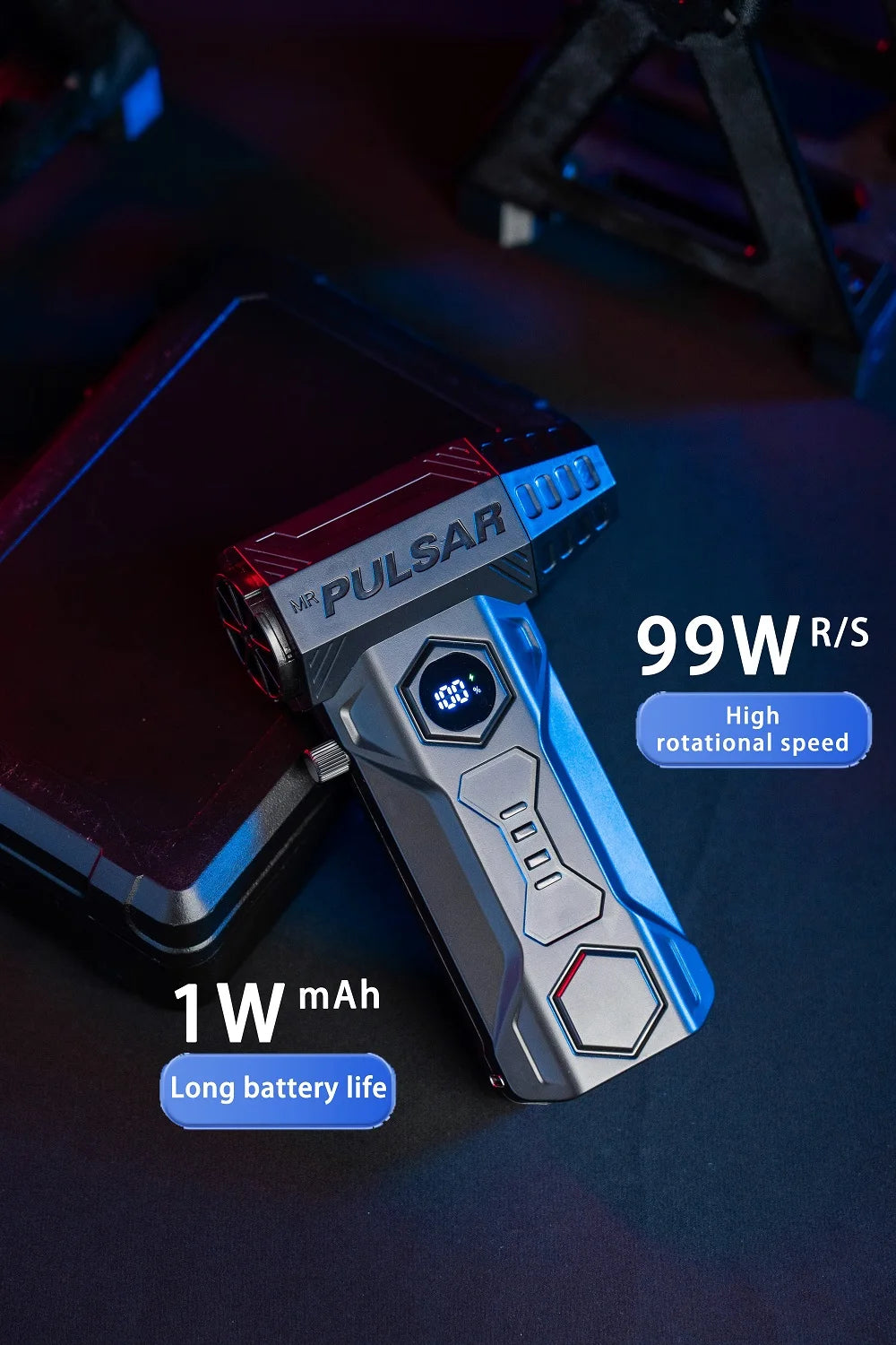 Xiaomi X11ProMAX Turbo Jet ventilateur 990000 tr/min puissant ventilateur d'air moteur sans brosse Turbo ventilateur vent Speed75 m/s 10000 mAh brise forte