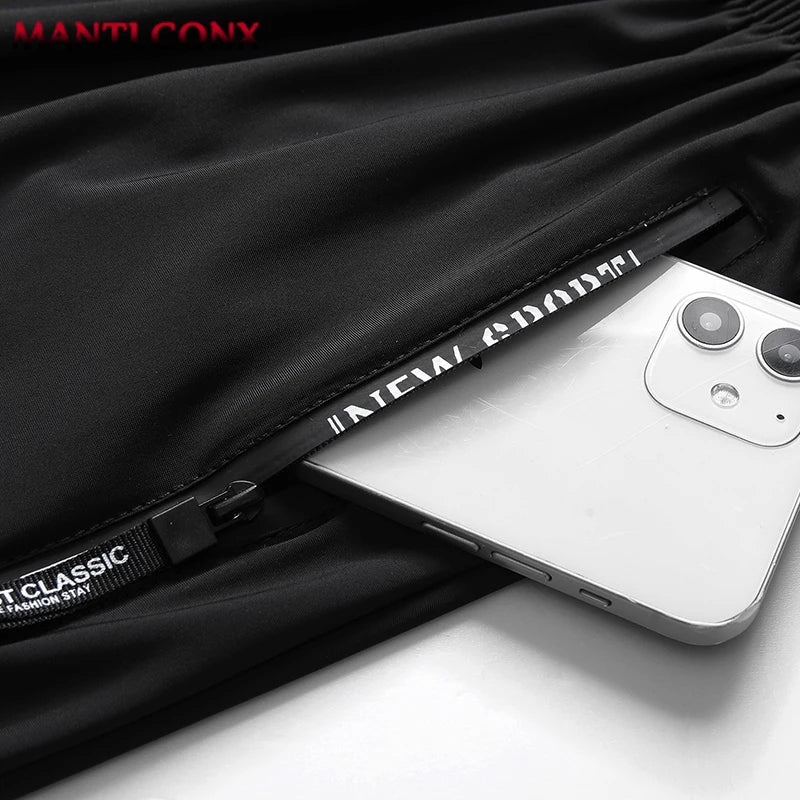 Short de Sport d'été pour hommes, vêtements de Sport Cool, Shorts de course, bas décontracté, Fitness, entraînement, Jogging, pantalons courts pour hommes, noir et gris