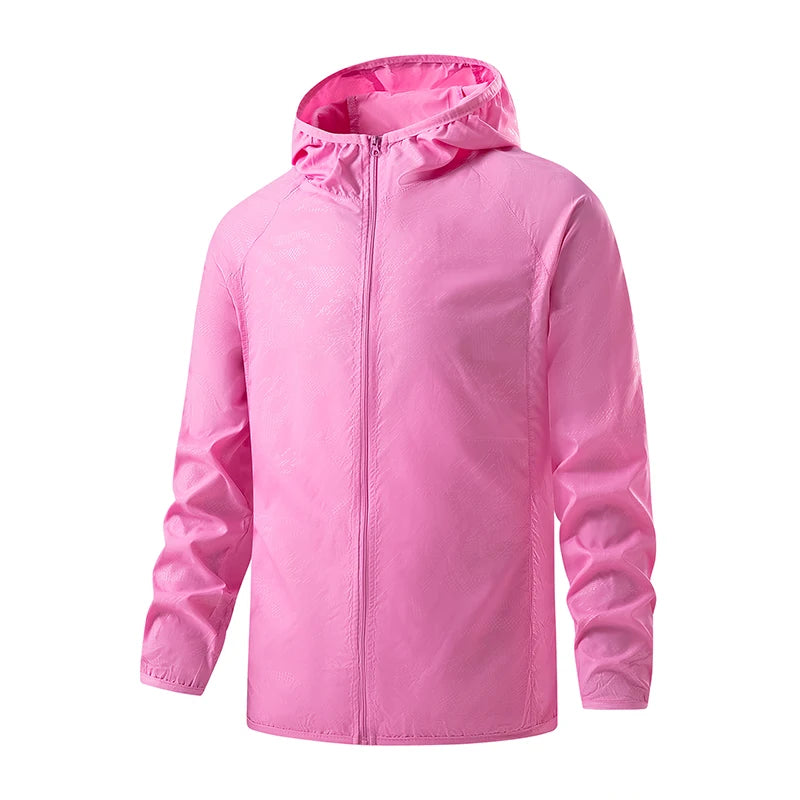 JNLN-Vestes de randonnée imperméables unisexes, coupe-vent de protection solaire, manteau de pluie extérieur, vêtements portables, camping et escalade, hommes et femmes