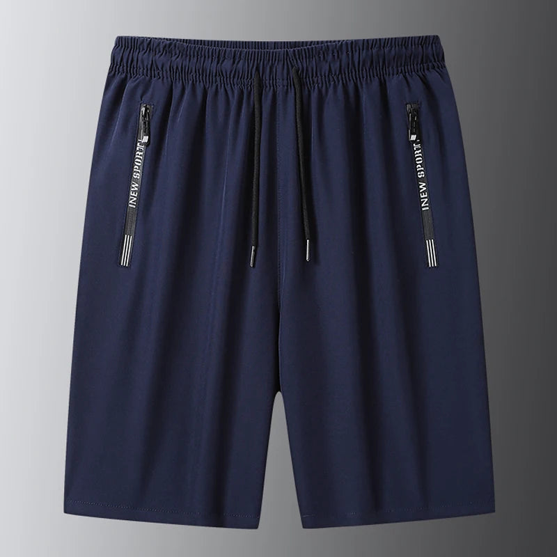 Short de Sport d'été pour hommes, vêtements de Sport Cool, Shorts de course, bas décontracté, Fitness, entraînement, Jogging, pantalons courts pour hommes, noir et gris