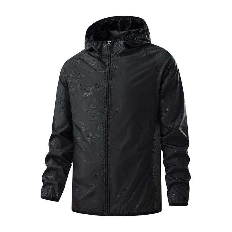 JNLN-Vestes de randonnée imperméables unisexes, coupe-vent de protection solaire, manteau de pluie extérieur, vêtements portables, camping et escalade, hommes et femmes