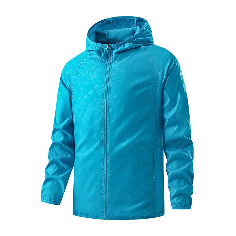 JNLN-Vestes de randonnée imperméables unisexes, coupe-vent de protection solaire, manteau de pluie extérieur, vêtements portables, camping et escalade, hommes et femmes