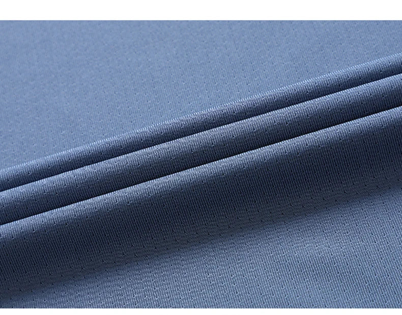 CHRLCK hommes course séchage rapide T-shirts respirant randonnée pêche T-shirts élasticité douce Sports de plein air chemise courte été