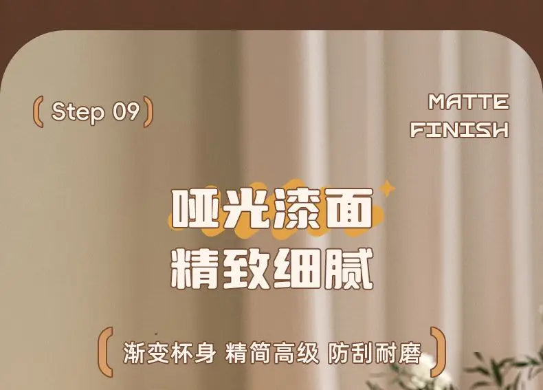 NRMEI-Tasse isotherme en céramique pour étudiants, tasse à thé au lait, tasse à eau de bureau, haute beauté, hommes et femmes