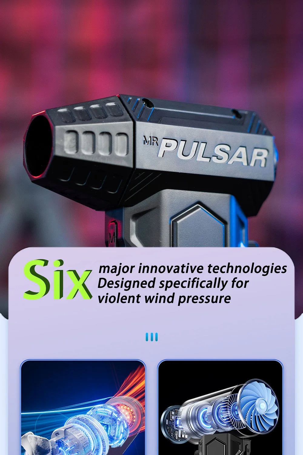 Xiaomi X11ProMAX Turbo Jet ventilateur 990000 tr/min puissant ventilateur d'air moteur sans brosse Turbo ventilateur vent Speed75 m/s 10000 mAh brise forte