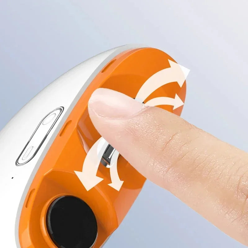 XIAOMI MIJIA 2in1 coupe-ongles électrique intelligent automatique poli armure garniture coupe-ongles adapté coupe-ongles pour les enfants