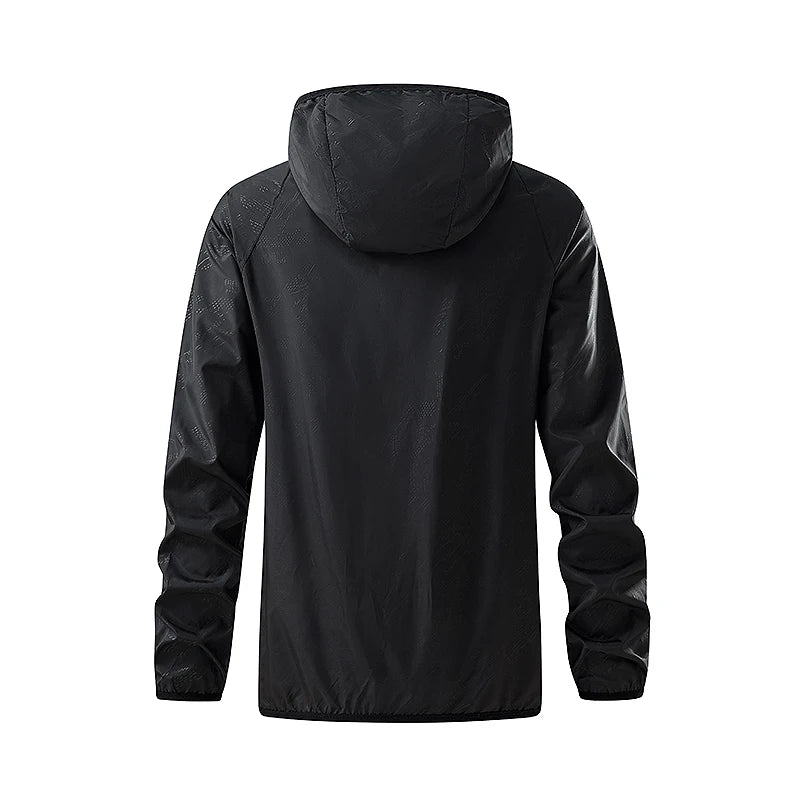 JNLN-Vestes de randonnée imperméables unisexes, coupe-vent de protection solaire, manteau de pluie extérieur, vêtements portables, camping et escalade, hommes et femmes